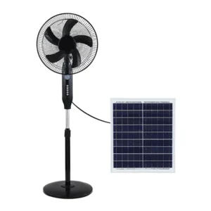 Solar 16-Inch Rechargeable Floor Fan