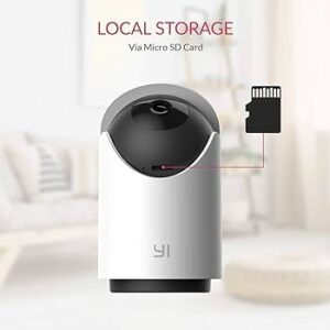 YI 360 Pan-Tilt Dome Indoor  Camera U - Image 2