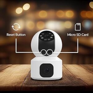 YI Dual Lens Indoor Camera