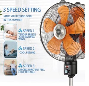 18" Double Heads Stand Fan - Image 5