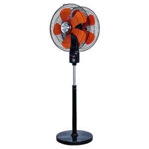 18" Double Heads Stand Fan - Image 2