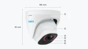 REOLINK Security Camera Outdoor (Dome) - Image 3