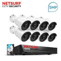 Reolink 5 Megapixel 8 Piece Camera Kit
