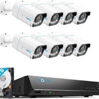 Reolink 4k/8 Megapixel 8 Piece Camera Kit