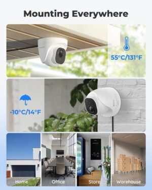 Reolink 5 Megapixel 4 Piece Camera Kit - Image 4