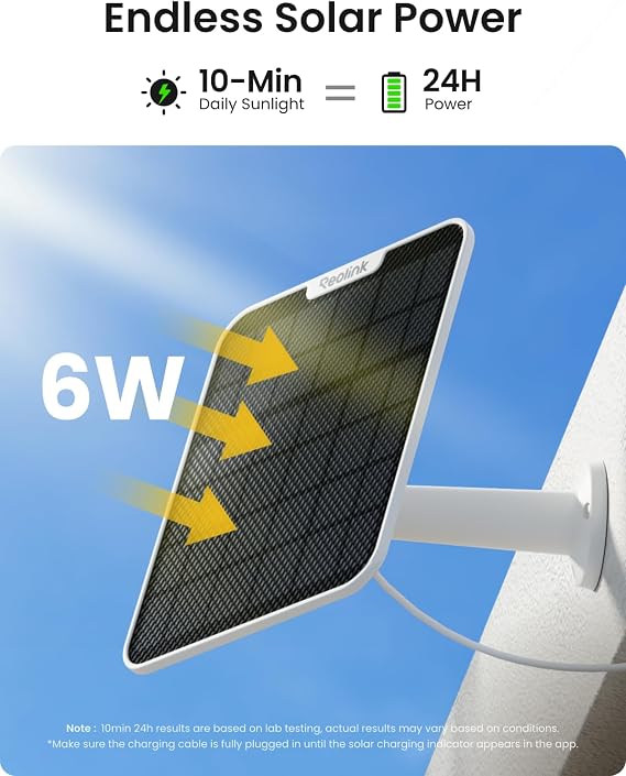 REOLINK 4K 180° Dual-Lens 8MP Solar Camera Outdoor Wireless Argus 4 Pro - Image 2