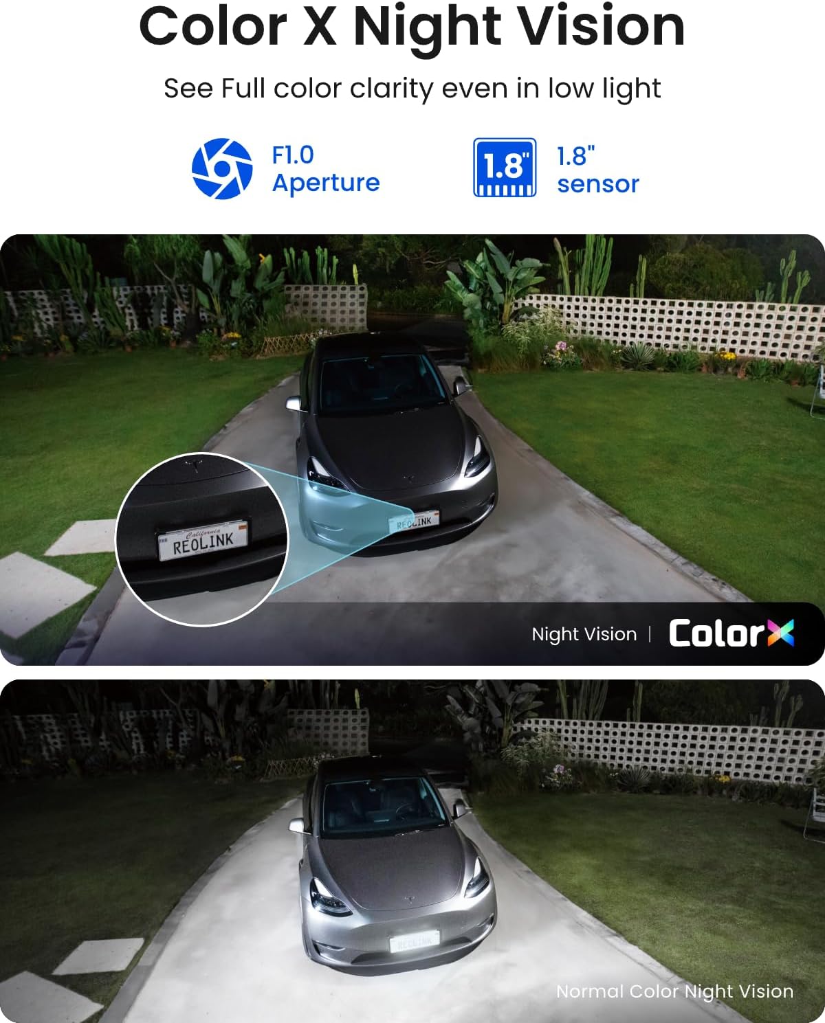 REOLINK 4K 180° Dual-Lens 8MP Solar Camera Outdoor Wireless Argus 4 Pro - Image 3